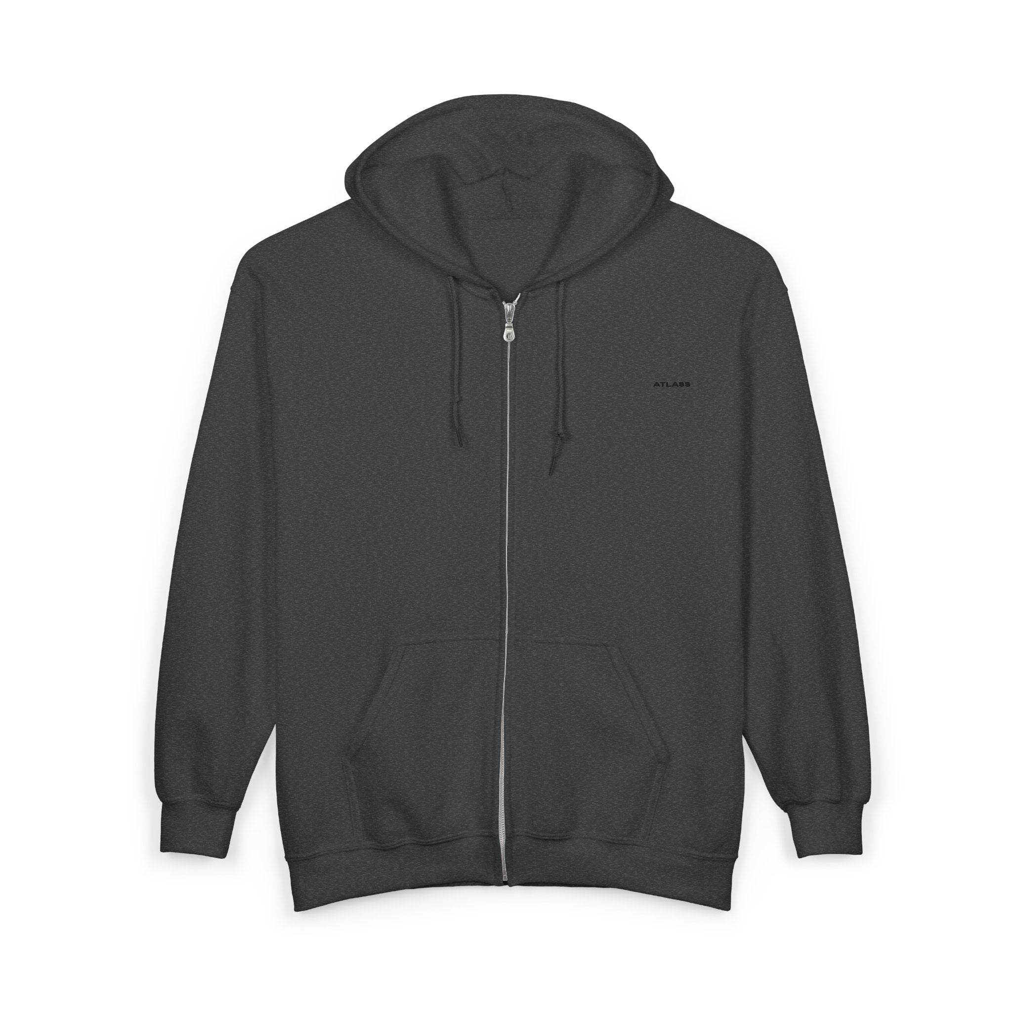 Constellation Globe Zip Hoodie — Minimal Star Map Back Graphic - Atlass