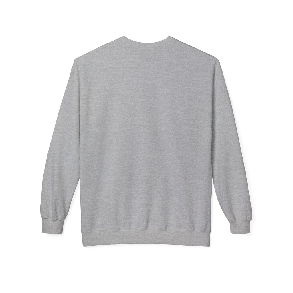 Crewneck Sweatshirt — Minimal White Script Chest Logo - Atlass