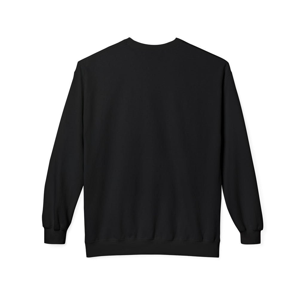 Crewneck Sweatshirt — Minimal White Script Chest Logo - Atlass