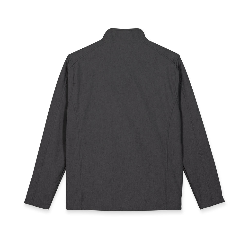 Men's Embroidered Soft Shell Jacket — Lightweight Windproof Work & Outdoor Coat - Atlass