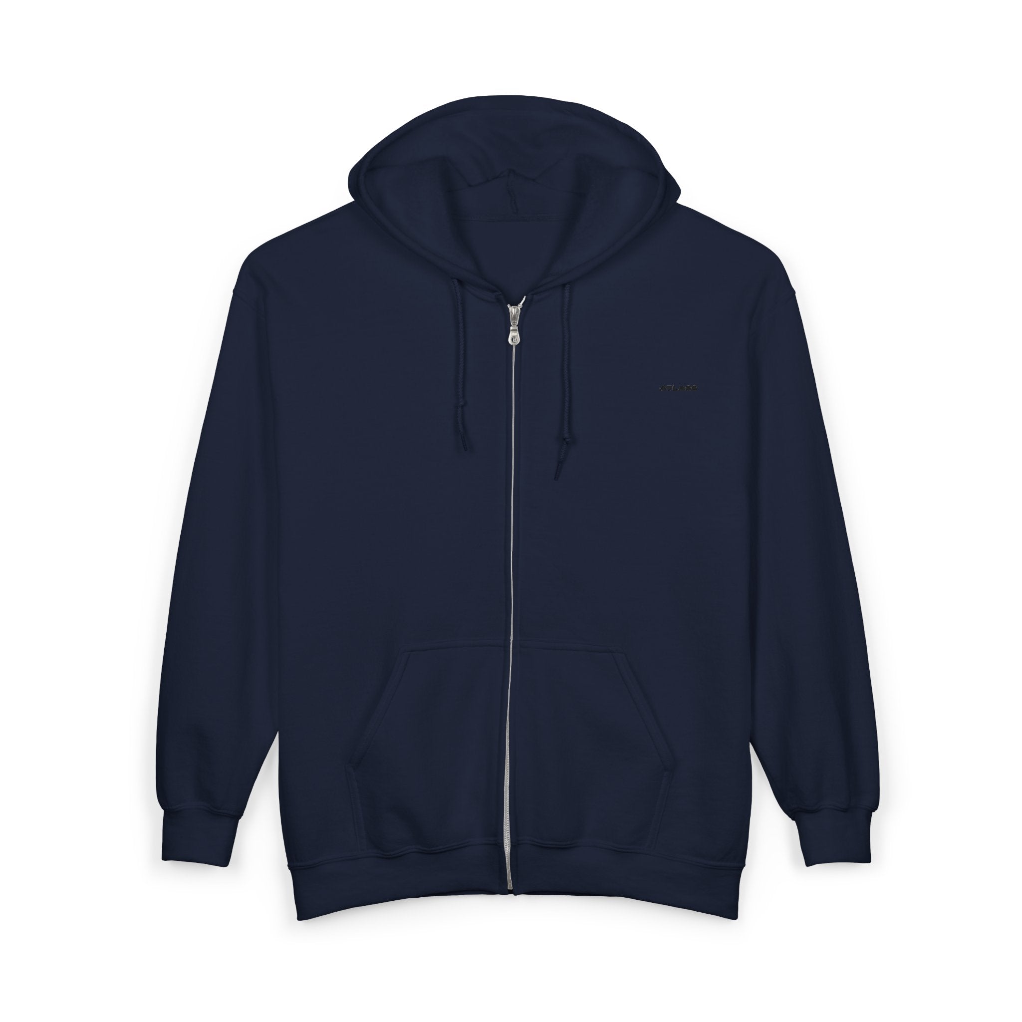 Constellation Globe Zip Hoodie — Minimal Star Map Back Graphic - Atlass